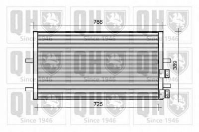 QUINTON HAZELL qcn425 -  Конденсатор, кондиционер